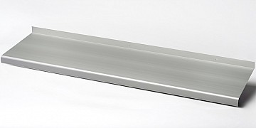 Silbermetallic eloxiert (etwa RAL 9006)